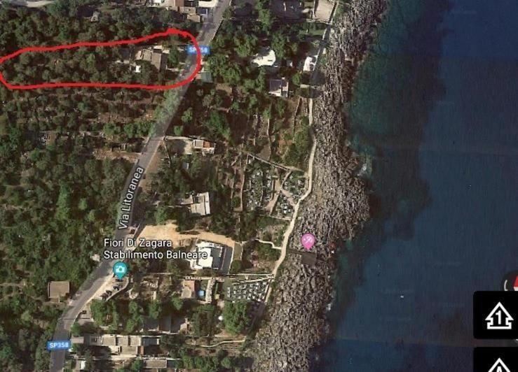 Villetta Dagre Fronte Mare Marittima Buitenkant foto