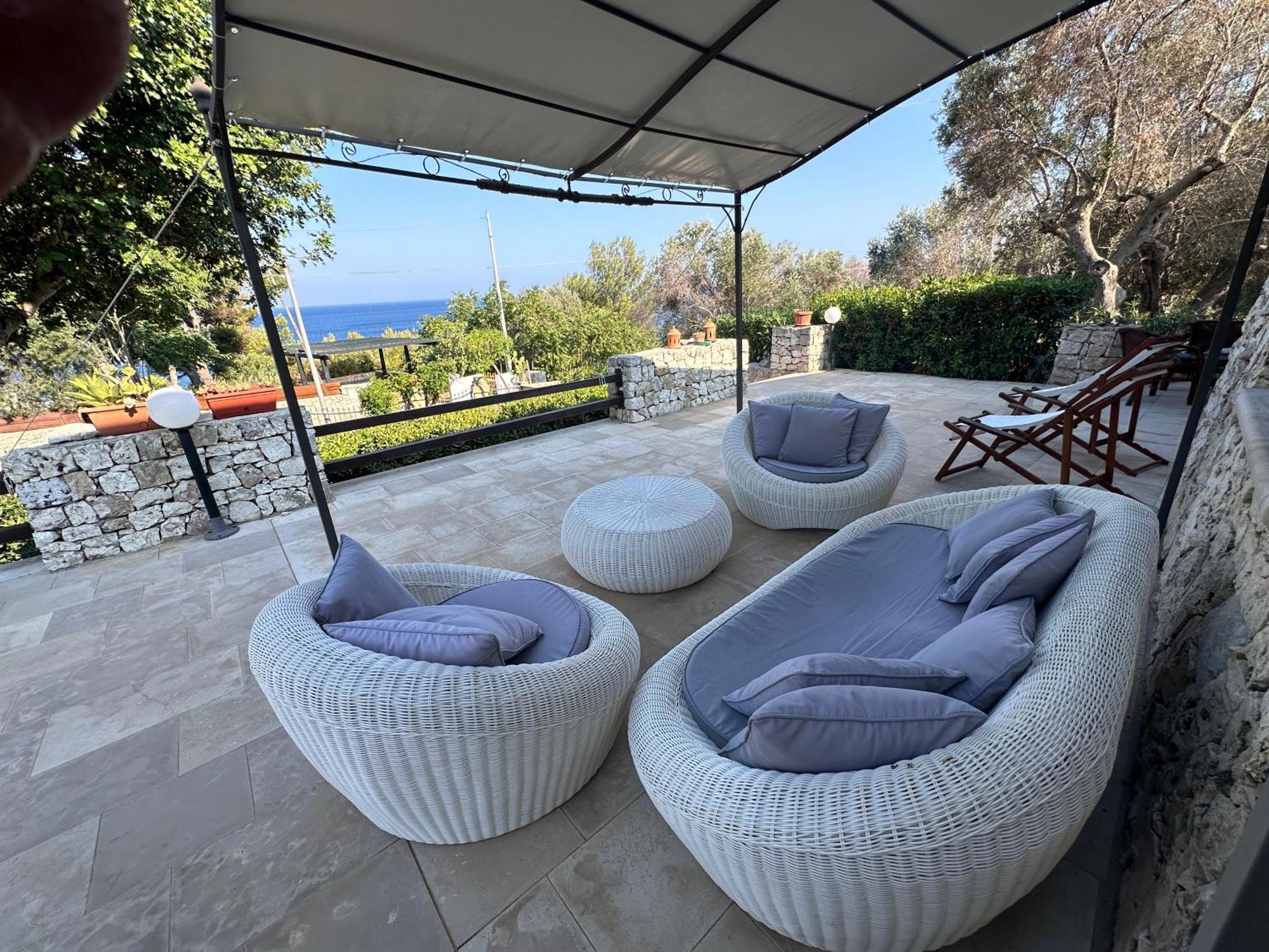 Villetta Dagre Fronte Mare Marittima Buitenkant foto